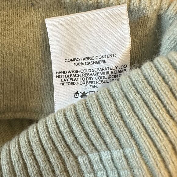 Express Cashmere Edition Women’s Large Pants Lounge Drawstring Jogger Mint Green - Picture 9 of 11